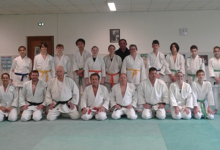 STAGE AVEC MAITRE JACQUES SEGUIN 7° Dan